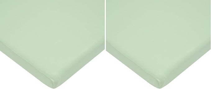 American Baby Company 15" x 33" Fitted Bassinet Sheet, 100% Natural Cotton by AmericanBabyCompany