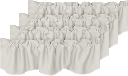 H.VERSAILTEX 4 Panels Blackout Curtain Valances by HVERSAILTEX