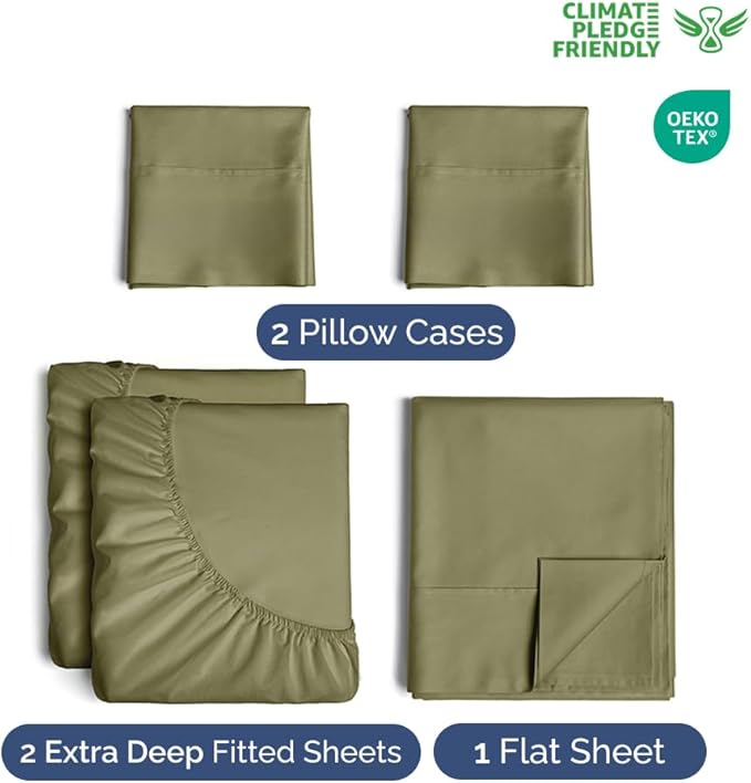 Extra Deep Pocket Split King Sheets - Image 2