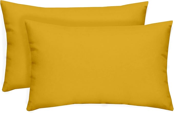RSH Décor - Jumbo Lumbar Pillow Covers – Set of 2 | 26" x 16" | Outdoor Use – by RSHDECOR