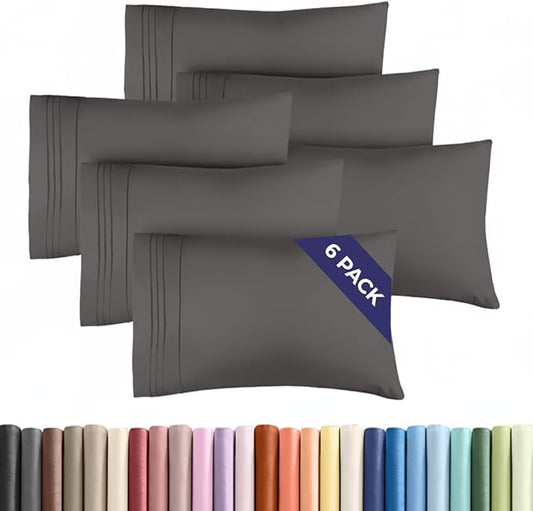 Queen Pillow Cases Set of 6 by CGKUnlimited