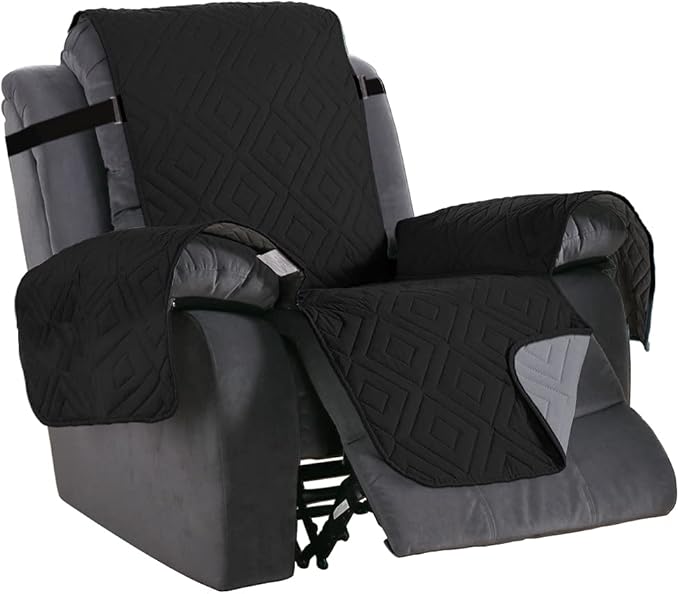 H.VERSAILTEX Reversible Quilted Recliner Covers Water Resistant Furniture by HVERSAILTEX