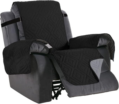 H.VERSAILTEX Reversible Quilted Recliner Covers Water Resistant Furniture by HVERSAILTEX