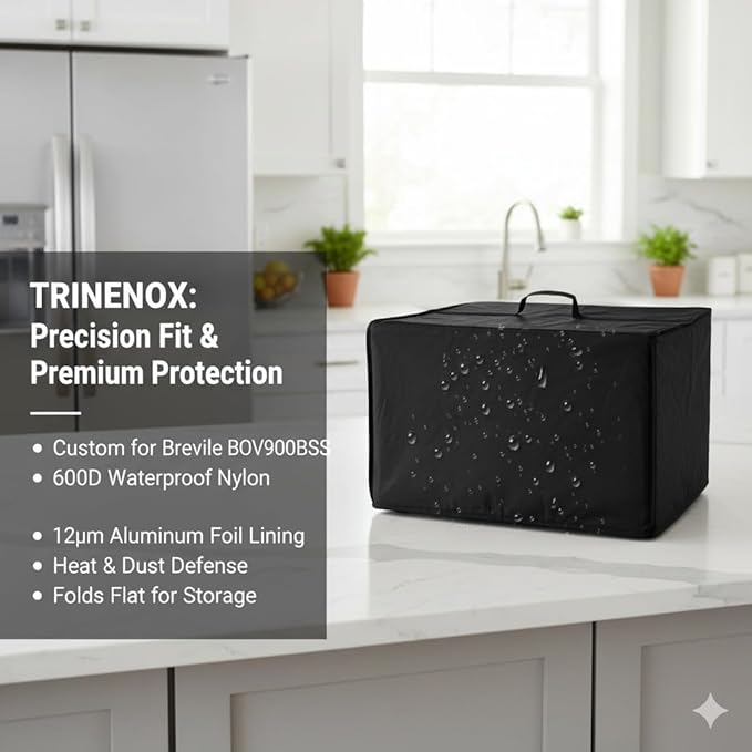 Heat-Resistant Dust Proof Waterproof Oven Cover Compatible - Image 3