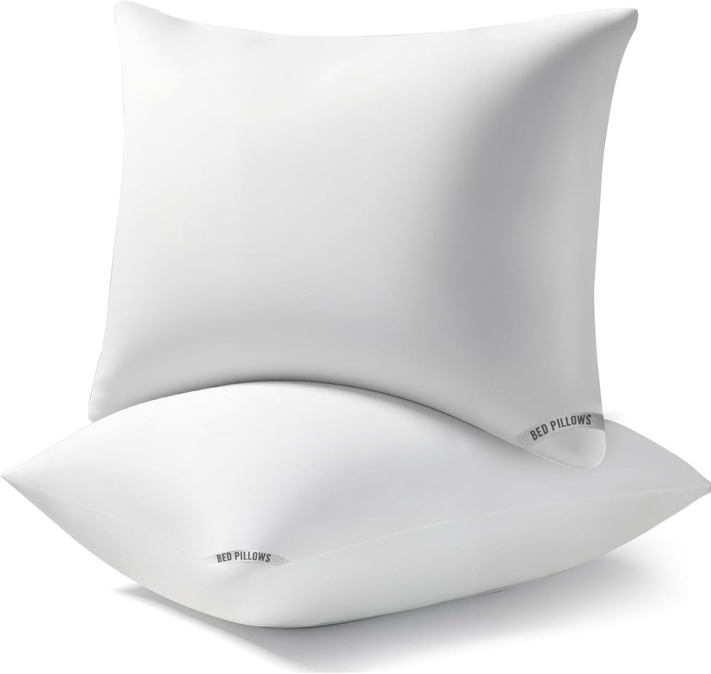 Piwaal Bed Pillows Queen Size 2 Pack, Soft Firm Support for Sleepers