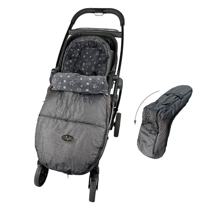 CozyMe Stroller Footmuff, Stroller Hooded Blanket - Image 6