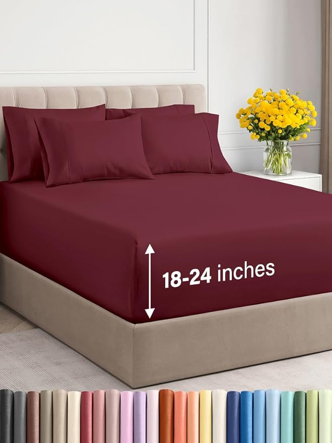 Extra Deep Queen Sheet Set by CGKUnlimited