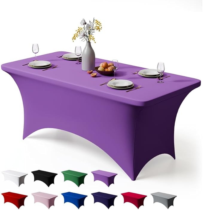 Trlyc 1 Pack 6FT Spandex Table Cloth by TRLYC