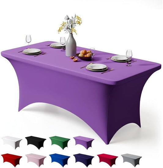 Trlyc 1 Pack 6FT Spandex Table Cloth by TRLYC