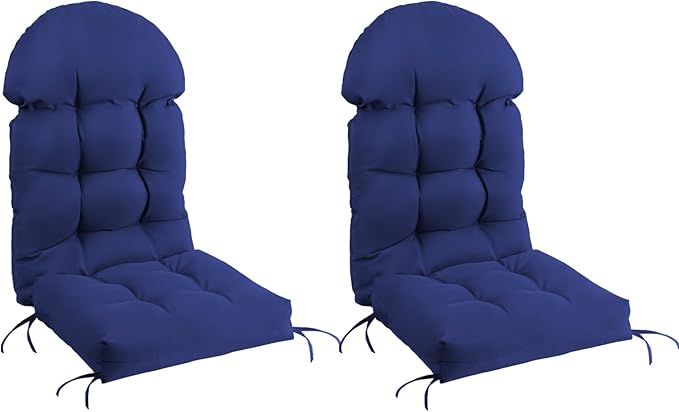 FUNBERRY Adirondack Chair Cushions Set of 2, Thicken Comfy Cushions by FUNBERRY