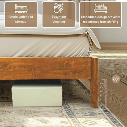 acacia haven queen bed frame and headboard, platform, package contents