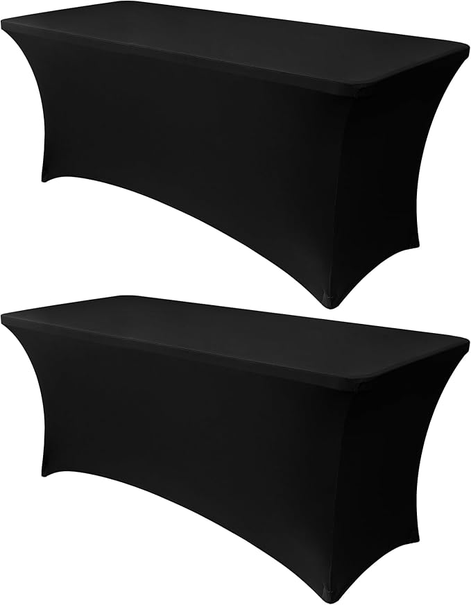 Obstal 8ft Stretch Spandex Table Cover by Obstal