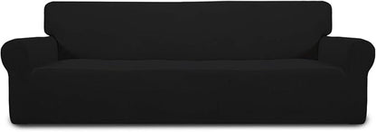 Easy-Going Stretch 4 Seater Sofa Slipcover 1-Piece Sofa Cover Furniture by Easy-Going