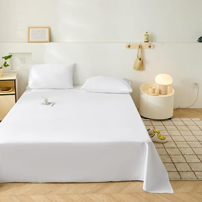 WenBags Lightweight Waterproof Flat Sheet 70 * 90 Inches Queen Size-Mattress - Image 7