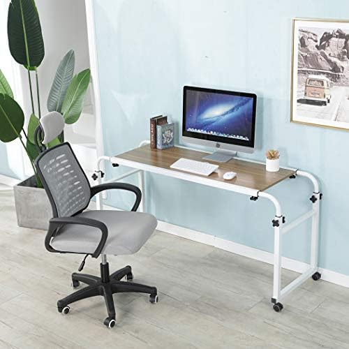tigerdad adjustable overbed table with wheels, mobile laptop, package contents