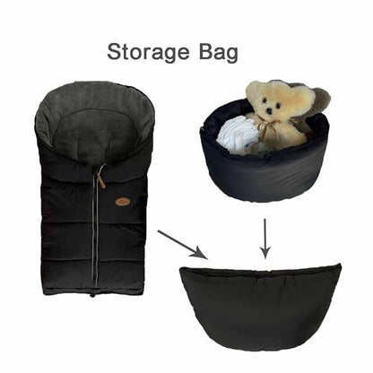 CozyMe Stroller Footmuff, Length Adjustable Fits - Image 3