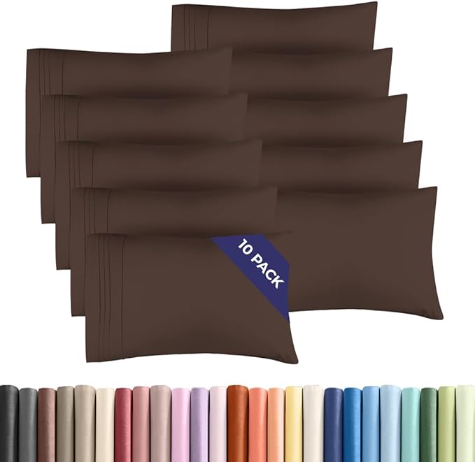 Standard Pillow Cases Set of 10 by CGKUnlimited
