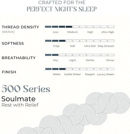 mayfair linen 100% egyptian cotton full sheet set shown in use