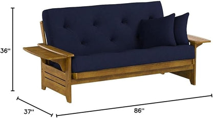 Nirvana Futons Brentwood Tray Arm Futon Sofabed Set - Image 2