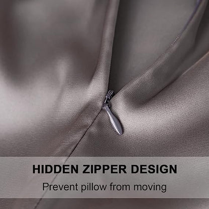 Mulberry Silk Pillowcase for Hair and Skin, Cooling Silk Pillow Case - Image 2