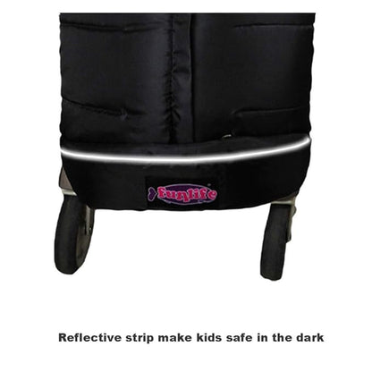 Anti-Kick Stroller Blanket, Toddler Stroller Universal Footmuff Cosy Toes Buggy - Image 4