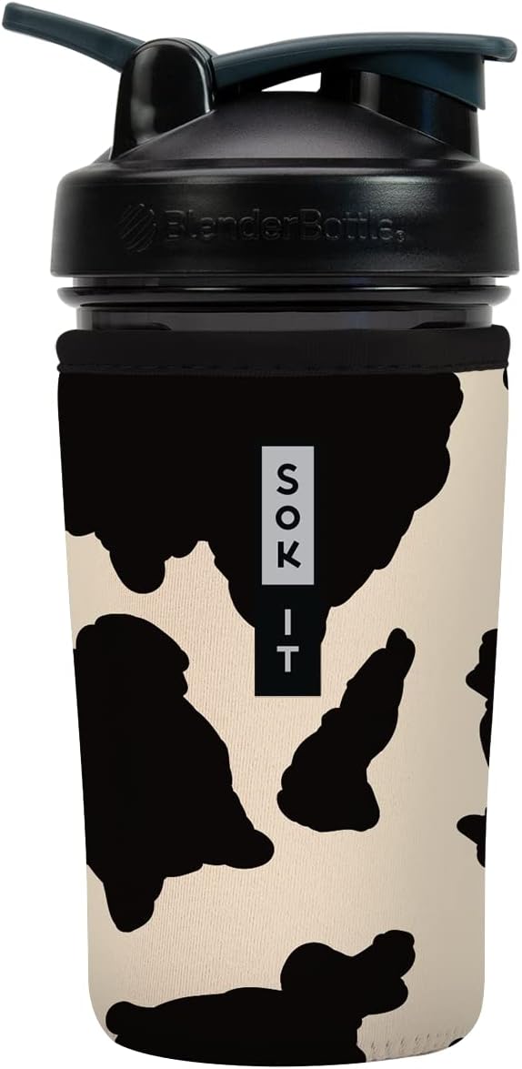 Sok It BotlSok Protein Blender Shaker Bottle Sleeve Insulated Neoprene Cover by SokIt