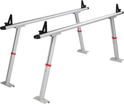vevor truck rack with 8 non-drilling c-clamps, 19-34in, main product view