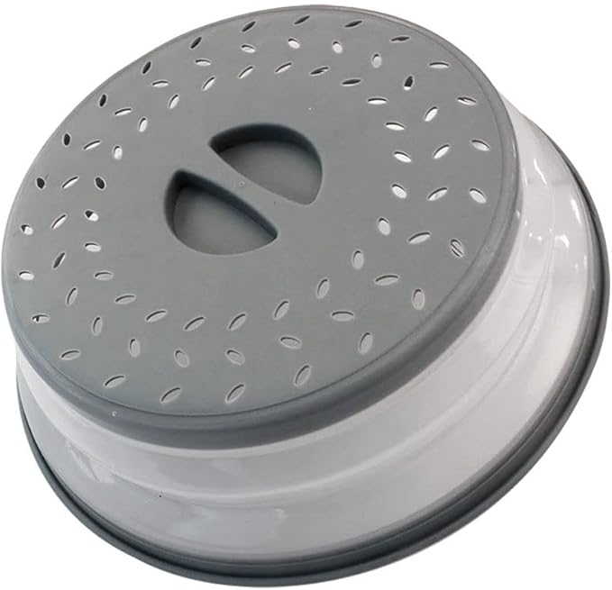 Collapsible Microwave Splatter Cover, 10.5 Inch, Dishwasher-safe, Microwave by JYYHSF