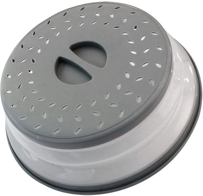 Collapsible Microwave Splatter Cover, 10.5 Inch, Dishwasher-safe, Microwave by JYYHSF