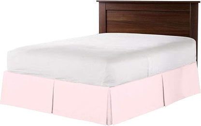 Bed Skirt - 100% Cotton 800 Thread Count Box Pleated Bed Skirt - Luxury Pleated - Image 3