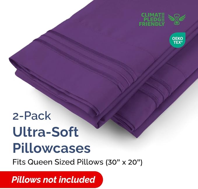 Queen Pillow Cases Set of 2 - Image 2