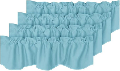H.VERSAILTEX 4 Panels Blackout Curtain Valances by HVERSAILTEX