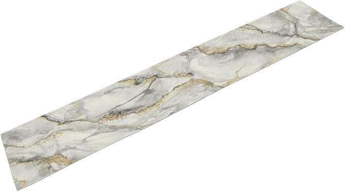 Marble Table Runner Gold Grey Table Dresser Runners Modern Table Coffee Table - Image 2
