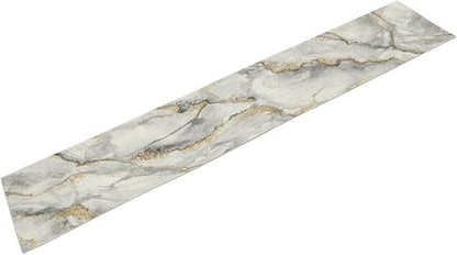 Marble Table Runner Gold Grey Table Dresser Runners Modern Table Coffee Table - Image 2
