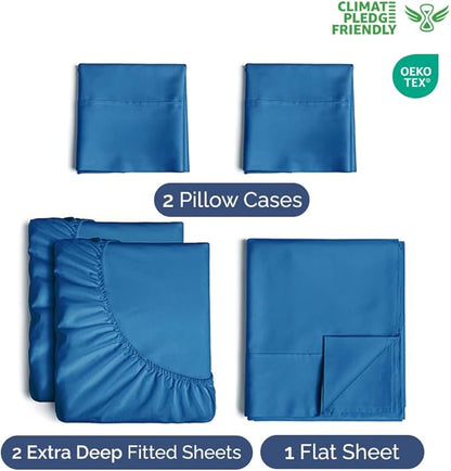 Extra Deep Pocket Split King Sheets - Image 2