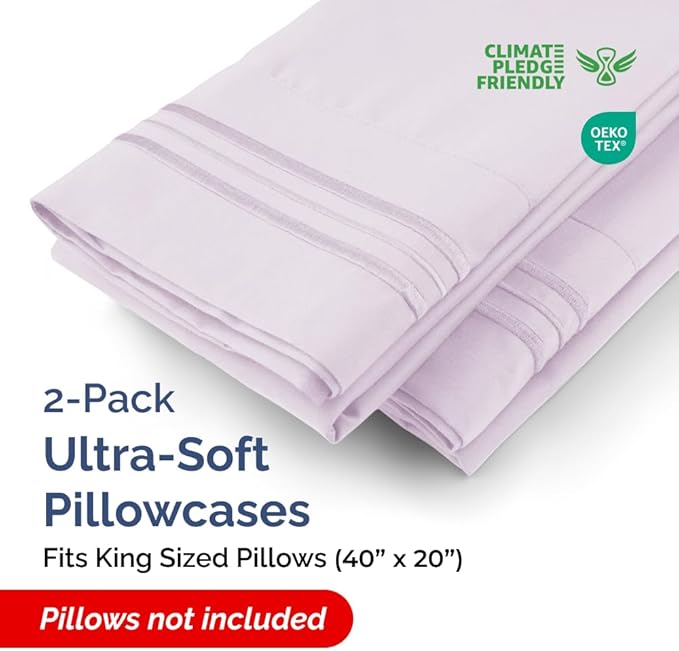 King Pillow Cases Set of 2 - Image 2