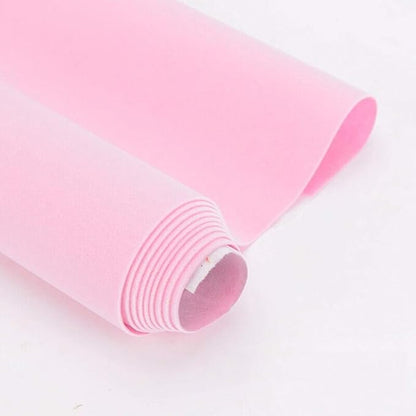 Taogift Self Adhesive Pink Velvet Flock Jewelry Drawer Liner Furniture Sticker by TAOGIFT