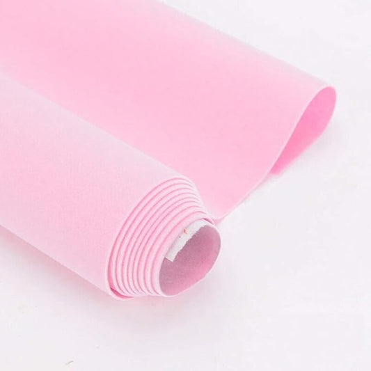 Taogift Self Adhesive Pink Velvet Flock Jewelry Drawer Liner Furniture Sticker by TAOGIFT