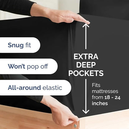 Extra Deep Pocket Full Sheets - Image 3
