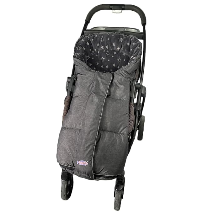 funlife Waterproof Winter Stroller Sleeping Sack, Width Adjustable Stroller - Image 2