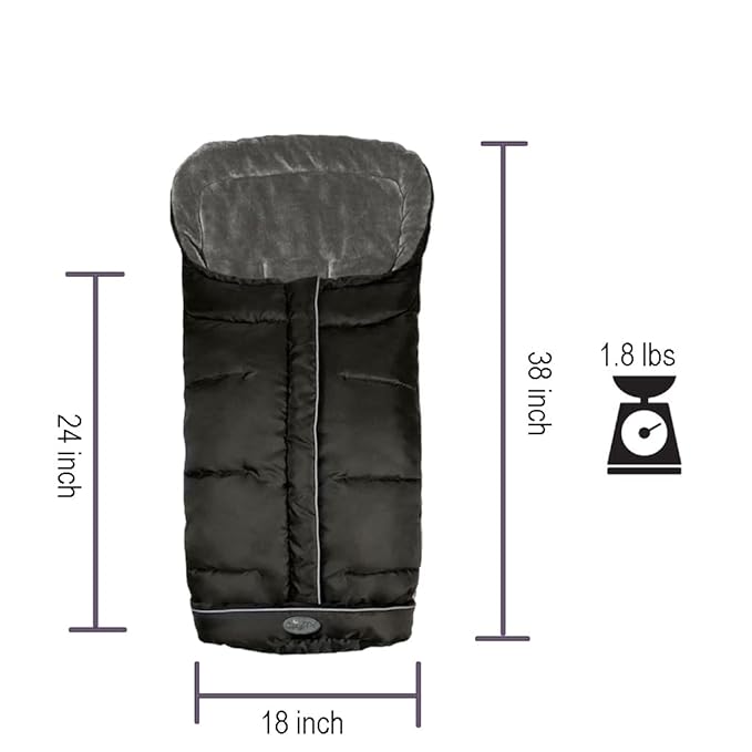 CozyMe Stroller Footmuff for Toddler, Stroller Blanket Evelution, Winter Baby - Image 3