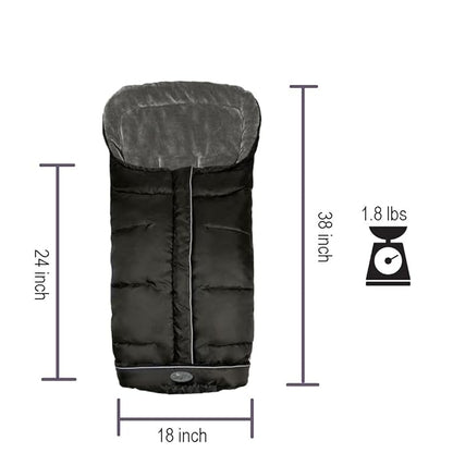 CozyMe Stroller Footmuff for Toddler, Stroller Blanket Evelution, Winter Baby - Image 3