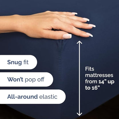Olympic Queen Sheet Set 66x80 - Image 3