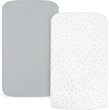 Bassinet Sheets 2 Pack, Compatible - Image 3