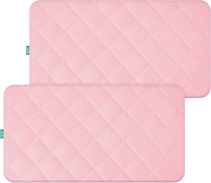 Crib Mattress Protector Waterproof Crib Sheets Fitted 2 Pack Toddler Mattress by Bilobanbabybedding