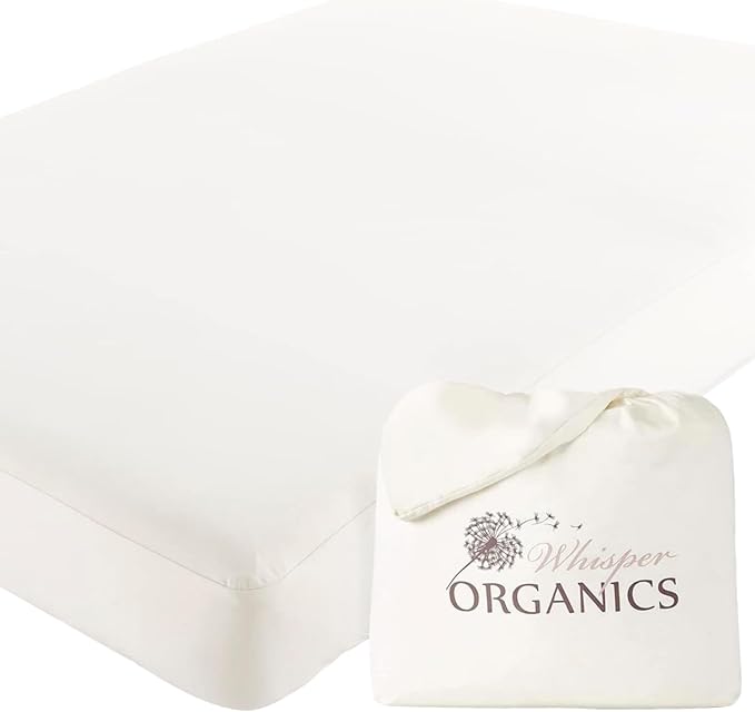 Organic Waterproof Mattress Protector Cal King by WhisperOrganics