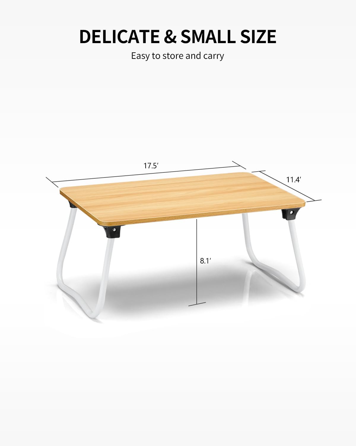 ruxury foldable lap desk laptop stand bed desk, package contents
