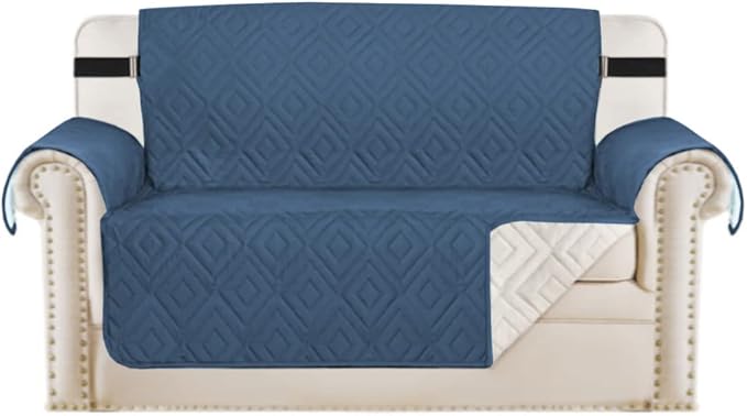 H.VERSAILTEX Reversible Loveseat Cover Furniture Protector Anti-Slip Water by HVERSAILTEX