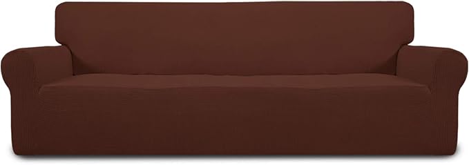Easy-Going Stretch 4 Seater Sofa Slipcover 1-Piece Sofa Cover Furniture by Easy-Going