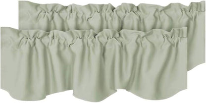 H.VERSAILTEX 2 Panels Blackout Curtain Valances by HVERSAILTEX